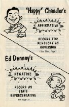 "Happy" Chandler's affirmative record for Kentucky as Governor...  [political handbill]