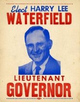 Elect Harry Lee Waterfield
