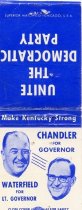Chandler for Governor [matchbook]