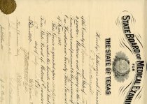 Board of Medical Examiners License