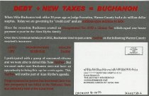 Alan Blythe for Warren County Judge Executive [political mailing]