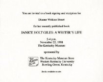 Dianne Watkins Stuart Book Signing