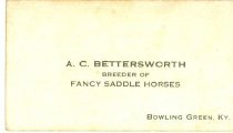 A. C. Bettersworth Card