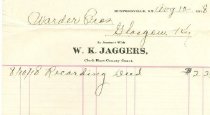 W.K. Jaggers Clerk Hart County Court