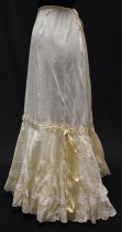 Mrs. A. H. Taylor Co. petticoat (side view)