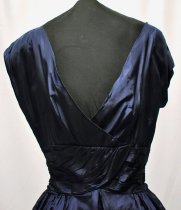 1950s cocktail dress (bodice detail)