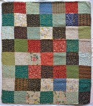 Tied Utility Quilt, overview