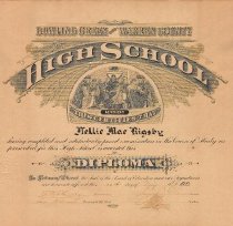 Nellie Mae Rigsby Diploma