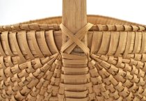 White Oak Basket Lashing detail