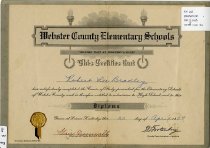 Webster County Elementary School Diploma