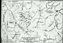 Map of Turkey Knob Gas Field