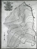 Map of Boyd County, KY