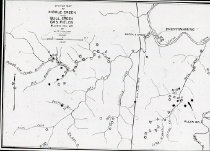 Map of Middle Creek and Bull Creek Gas Fields