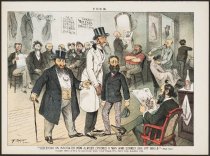 "Yesterday an Infuriated Mob Almost Lynched a Man Who Looked Like Jay Gould."