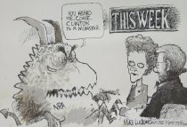 You heard me, Cokie. Clinton is a monster.