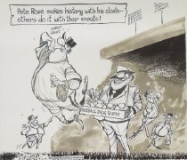 Pete Rose makes history with his clouts - others do it with their snouts!