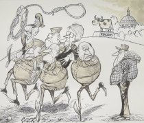 What did he do? He kicked the sacred cow- that's what he did!