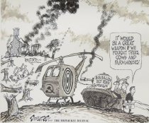 It would be a great weapon if we fought trees, cows, and farmhouses!