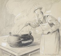 Here's the pot, all right, but where's the chicken?