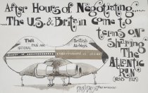 After hours of negotiating...........The U.S. &  Britain come to terms on sharing the atlantic run (news item)