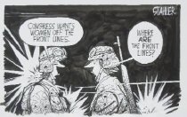 Congress wants women off the front lines.