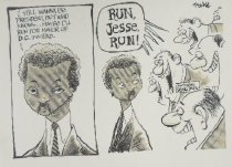 I still want to be president, but who knows...maybe I'll run for mayor of D.C. instead.