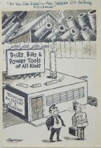 'As you can readily see, we're in oil-drilling equipment'