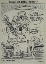 Have we been "took"?