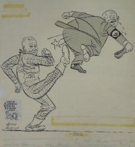 [John Glenn kicking Khrushchev]