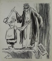 Come now lady, cut the apron strings, or else- !