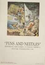 "Pens and Needles"  Editorial Cartooning in North America