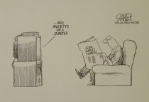 ...And anxiety's up a quarter