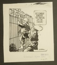 "But, Comrade Honecker, the train has left the station!"