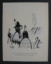 [6 cartoons for American Airlines]