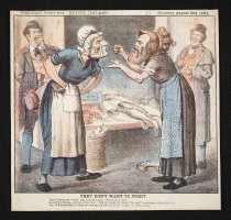 They don't want to fight.