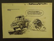 A truck-eatin' dawg?... Well, I got worse news Griffin, I got this thing floored!