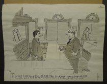 I'd like to see some regular-size ties, some shirts with regular-size collars, and a pair of pants that fit in a regular sort of way.