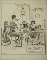 Then I just told her -- I won't be a flunky for anybody.