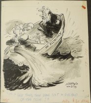 It's a good thing that leak isn't in out end of the boat!