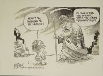 Aren't you supposed to be leaving?