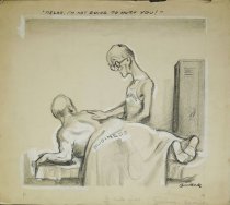 "Relax, I'm not going to hurt you!"