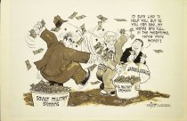 I'd sure like to help you, but as you can see, my hands are full.