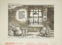 Finish your dinner...think of all the people starving in Africa...