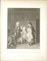 The Introduction Of Doctor Slop. Into The Partour Of Mr Shandy