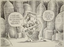 "Shhhhh... There, there... It's all his fault..."