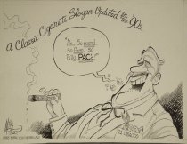 A classic cigarette slogan updated for the '90s...