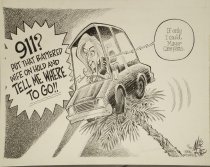 911? Put that battered wife on hold and tell me where to go!!