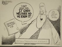 Bill Clinton: Changing his mind... as he knows it.