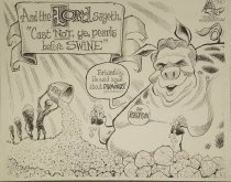 And the Lord sayeth, "Cast not, ye, pearls before swine"
"Hmmm... I usually enjoy being 'pantsed'"