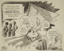 ...And though there was no room at the inn, there was plenty of convenient parking at the new neighborhood shopping center..."